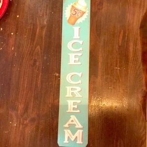 Ice Cream Kitchen Sign